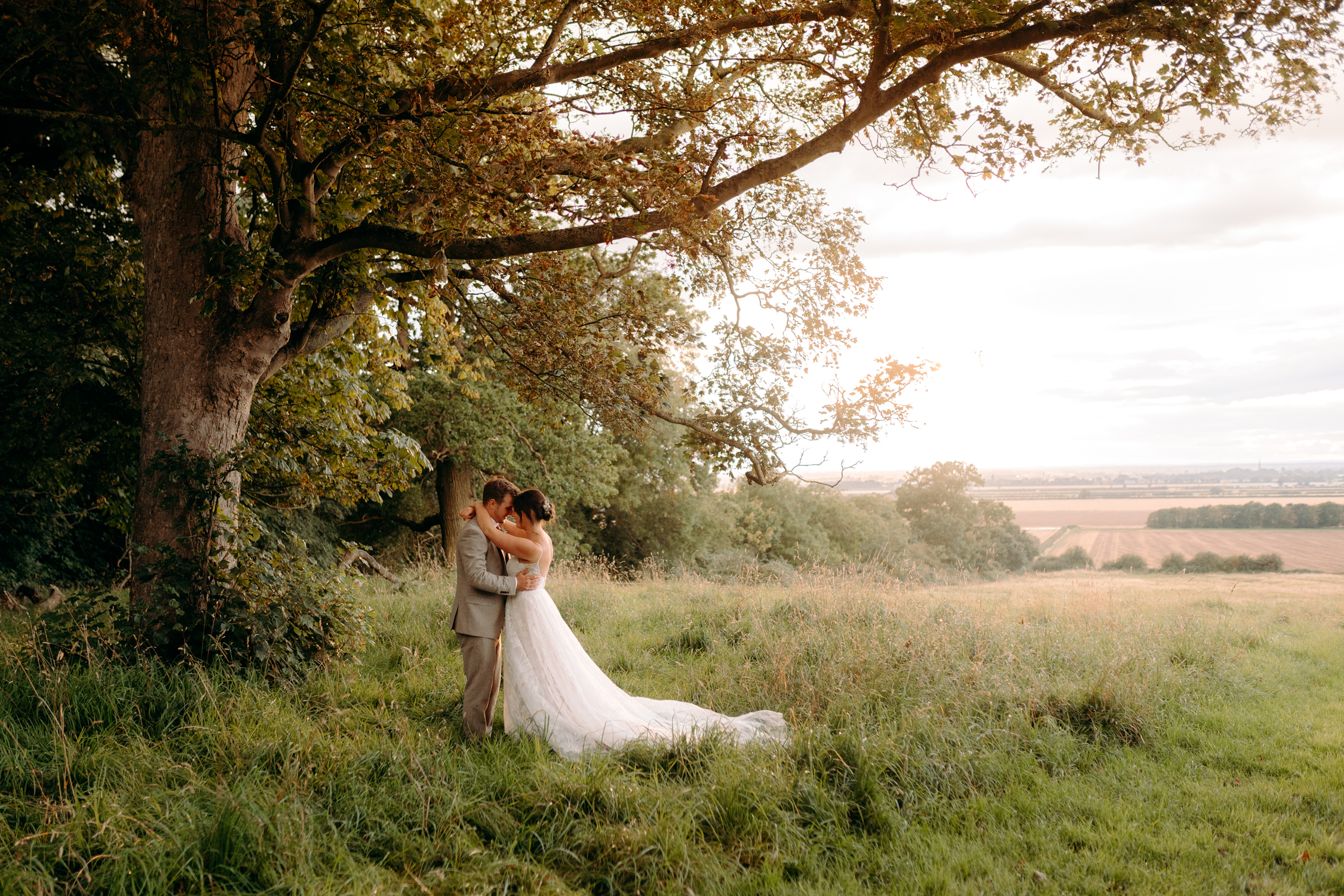 natural wedding photography in Lincolnshire