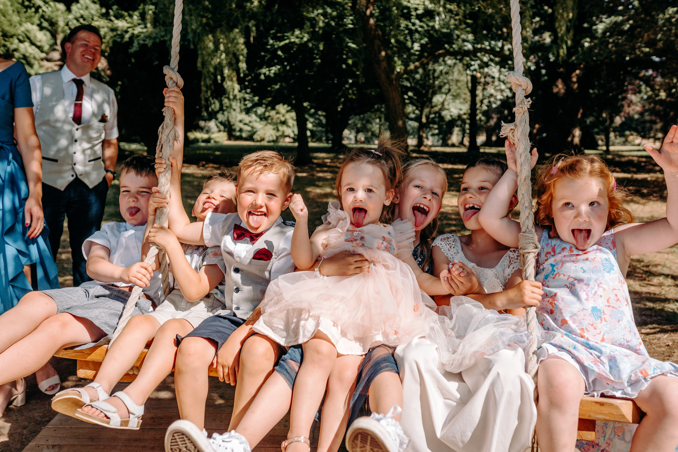 fun wedding photography