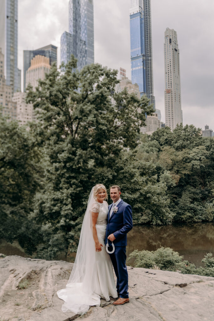 Couple just married in New York