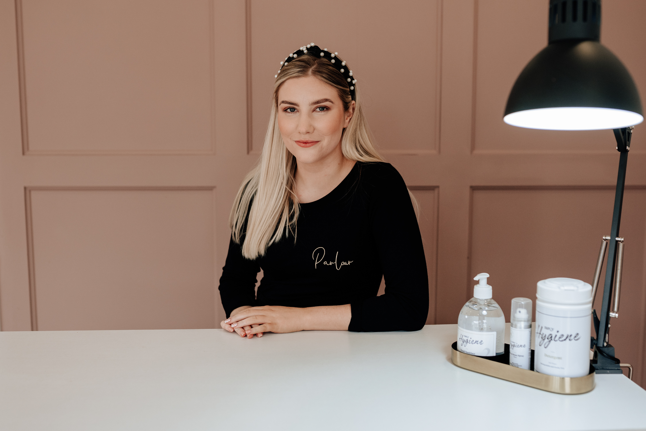 derby based beauty salon branding photography