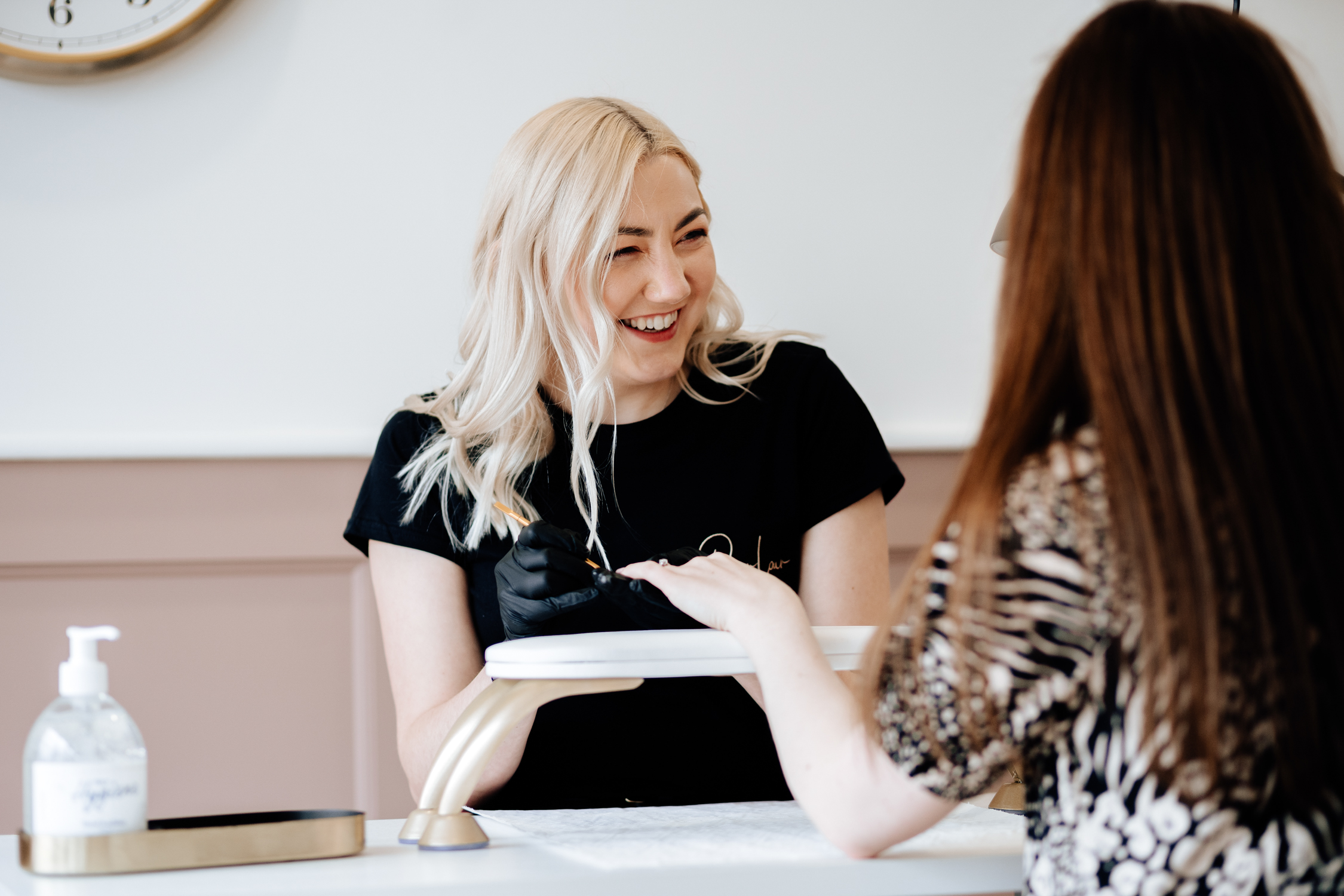 derby based beauty salon branding photography