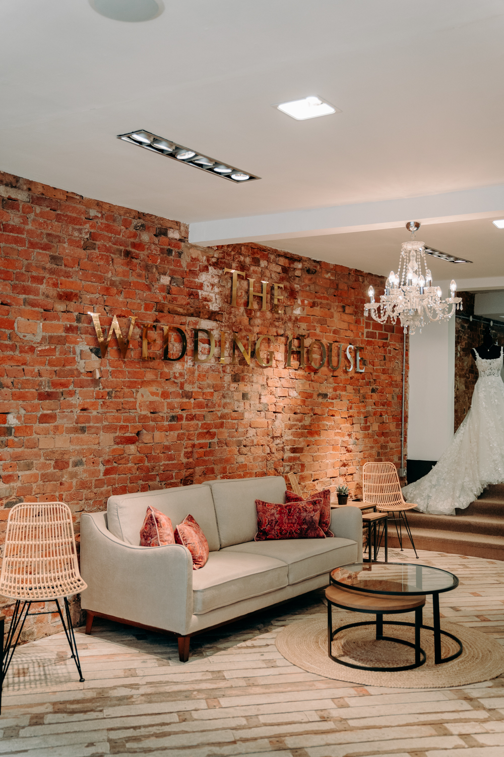 derby based bridal shop branding photography