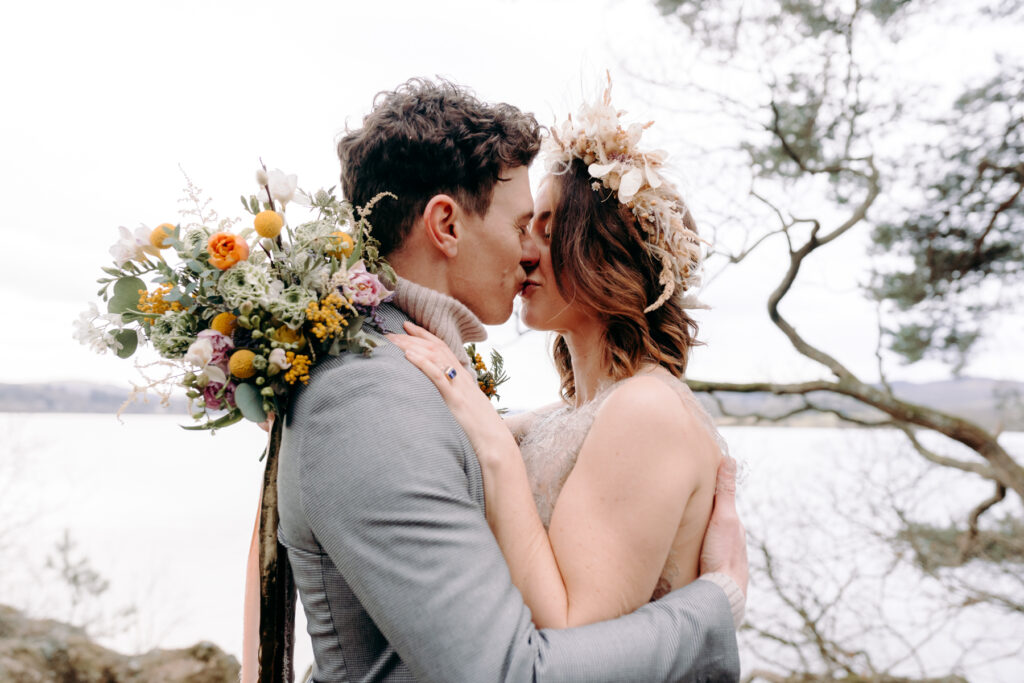 lake district elopement by the river