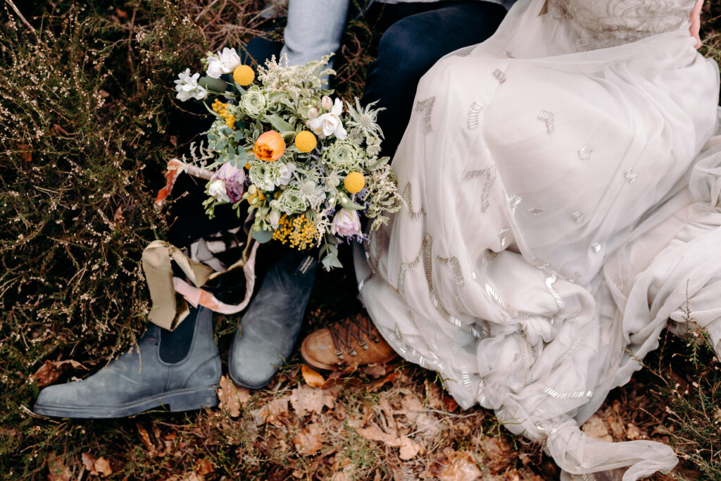 lake district elopement by the river