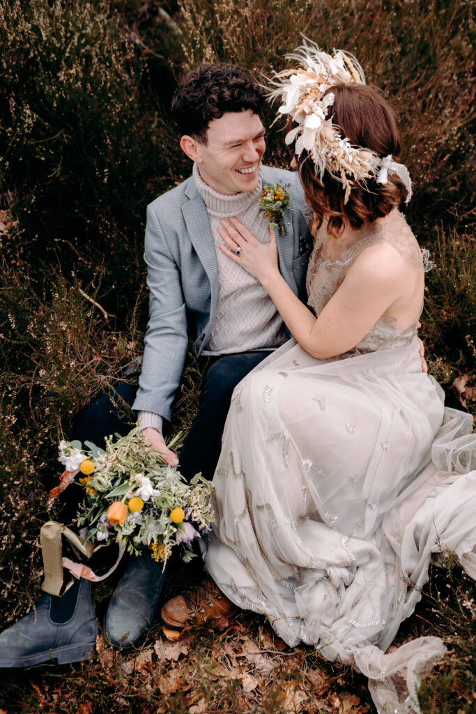 lake district elopement by the river