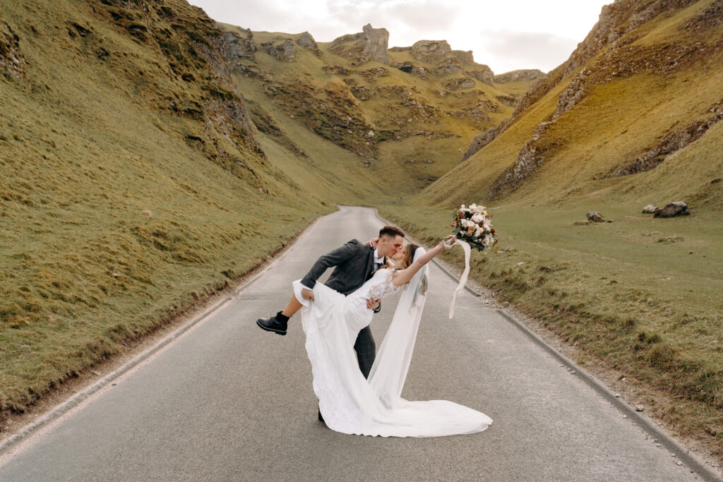 peak district elopement photography