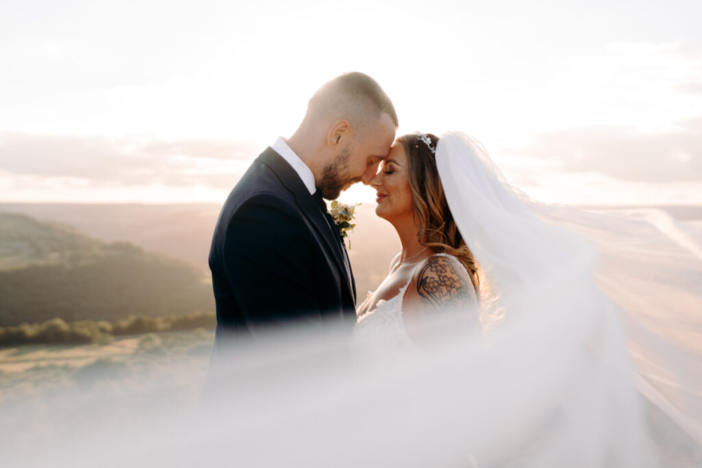 natural wedding photography at summer wedding at Peak District wedding venue, The Maynard