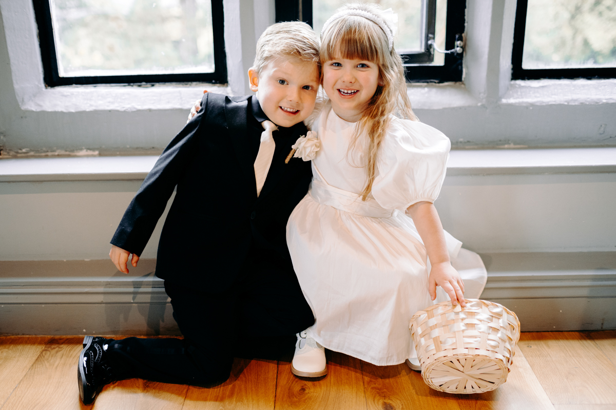 natural wedding photography at Autumn wedding at Peak District wedding venue, The Maynard