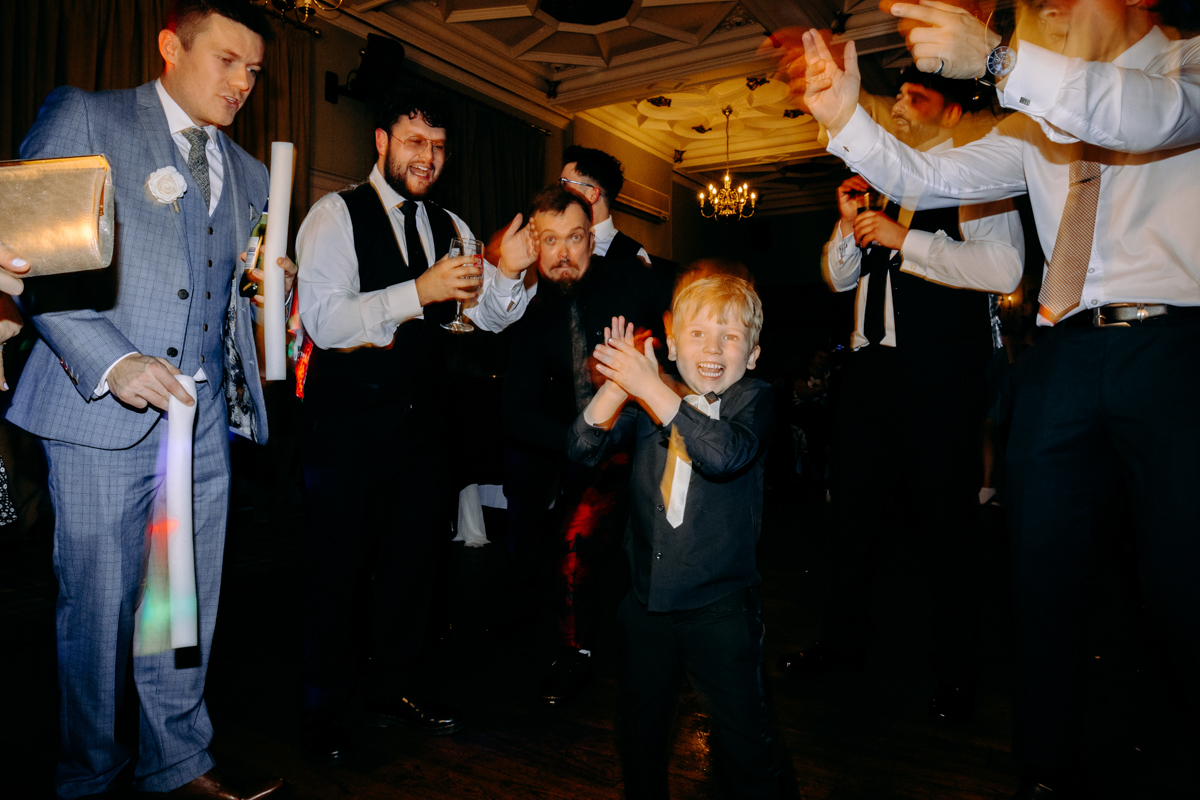 natural wedding photography at Autumn wedding at Peak District wedding venue, The Maynard