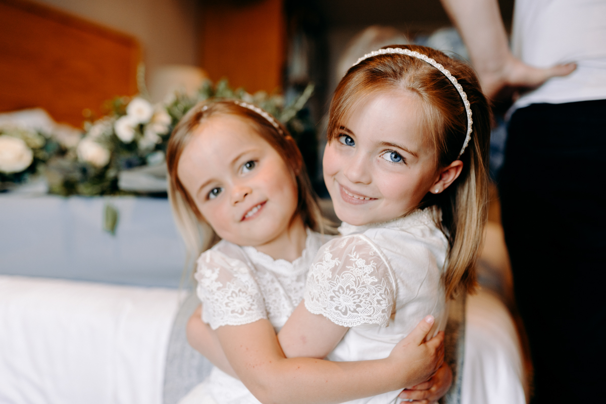 natural wedding photography at summer wedding at Peak District wedding venue, The Maynard