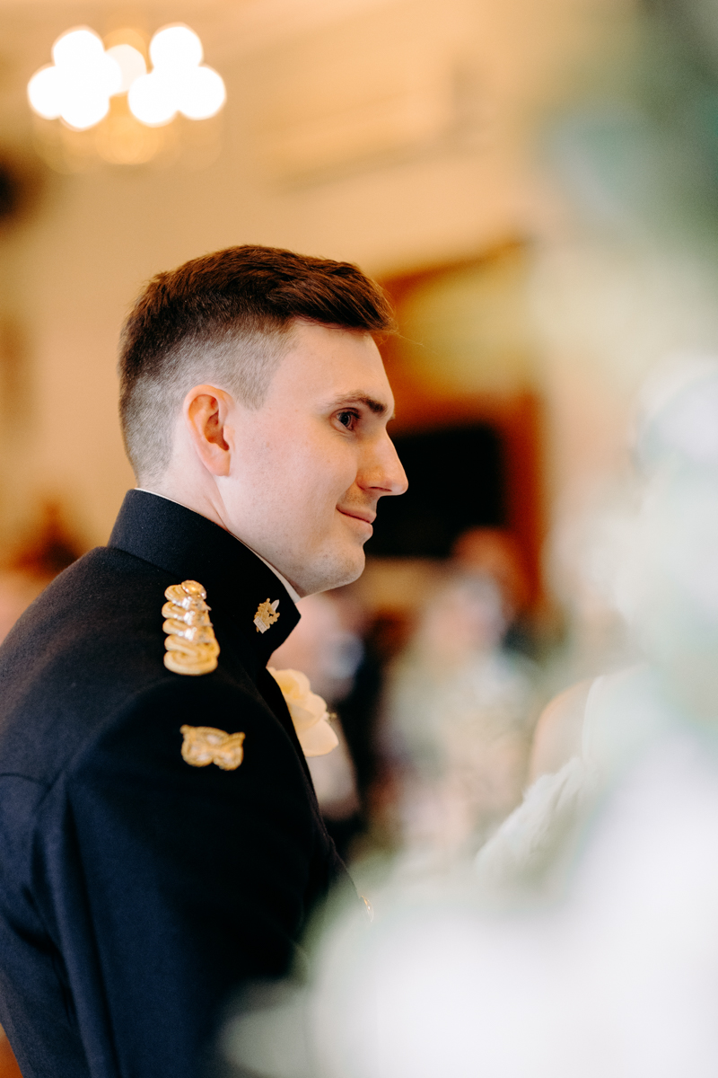 natural wedding photography at winter wedding at Peak District wedding venue, The Maynard