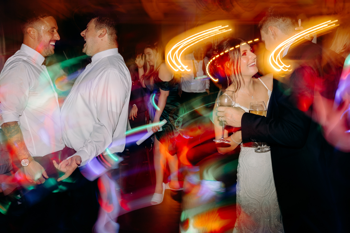 natural wedding photography at winter wedding at Peak District wedding venue, The Maynard