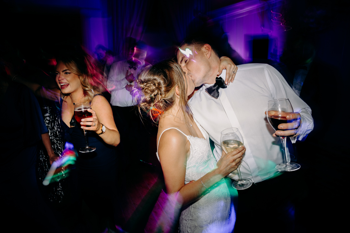 natural wedding photography at winter wedding at Peak District wedding venue, The Maynard