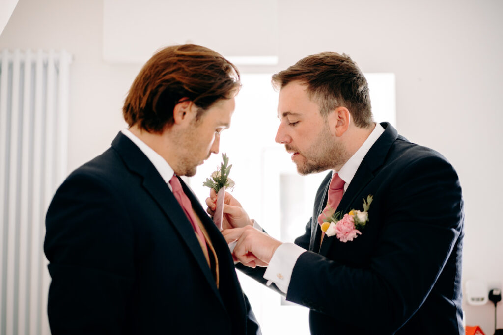 north wales groom prep photography