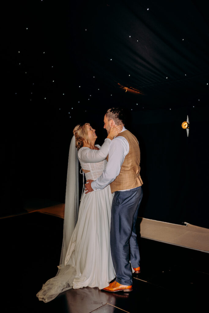 natural wedding photography at DIY marquee wedding in north wales