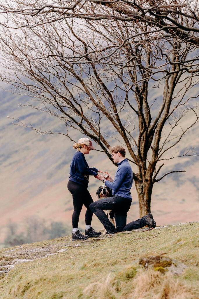 secret lake district proposal photography