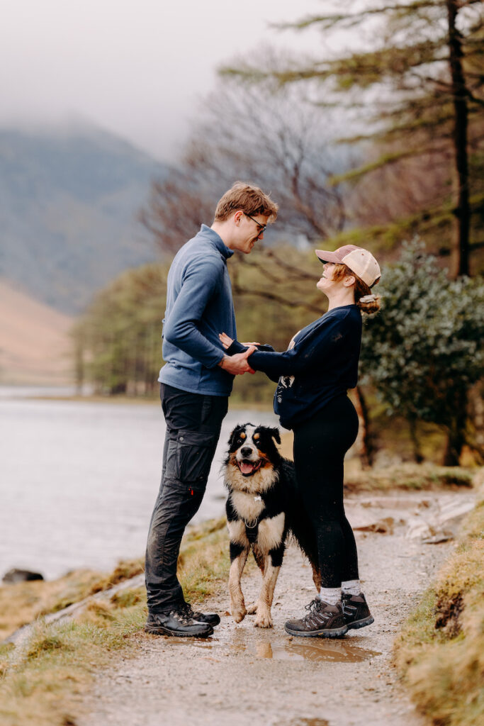 lake district wedding engagement photography