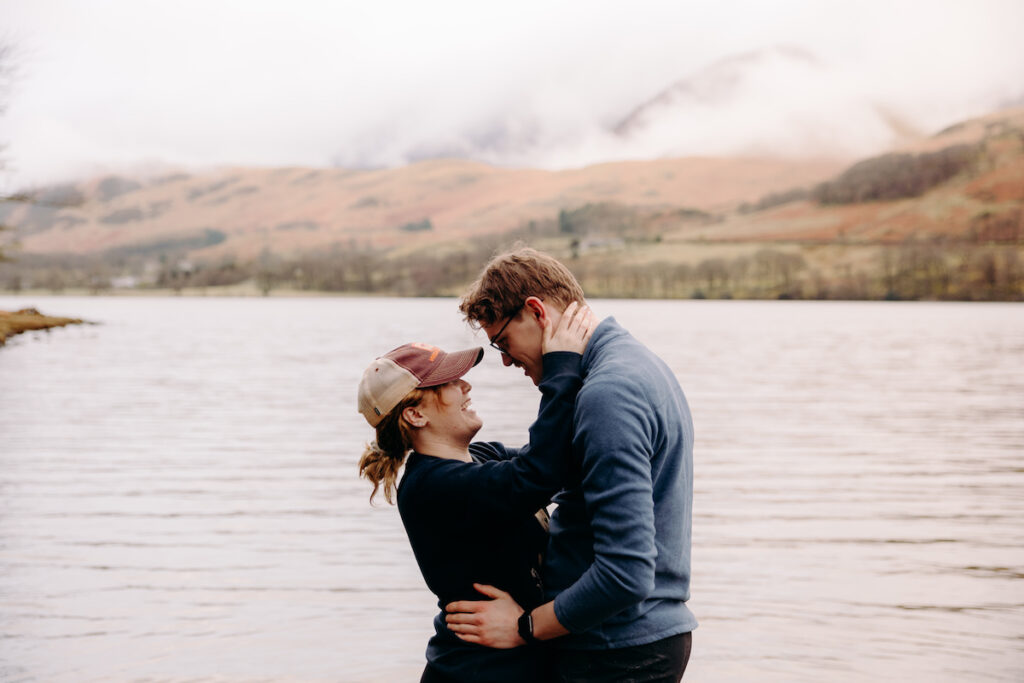 lake district wedding engagement photography