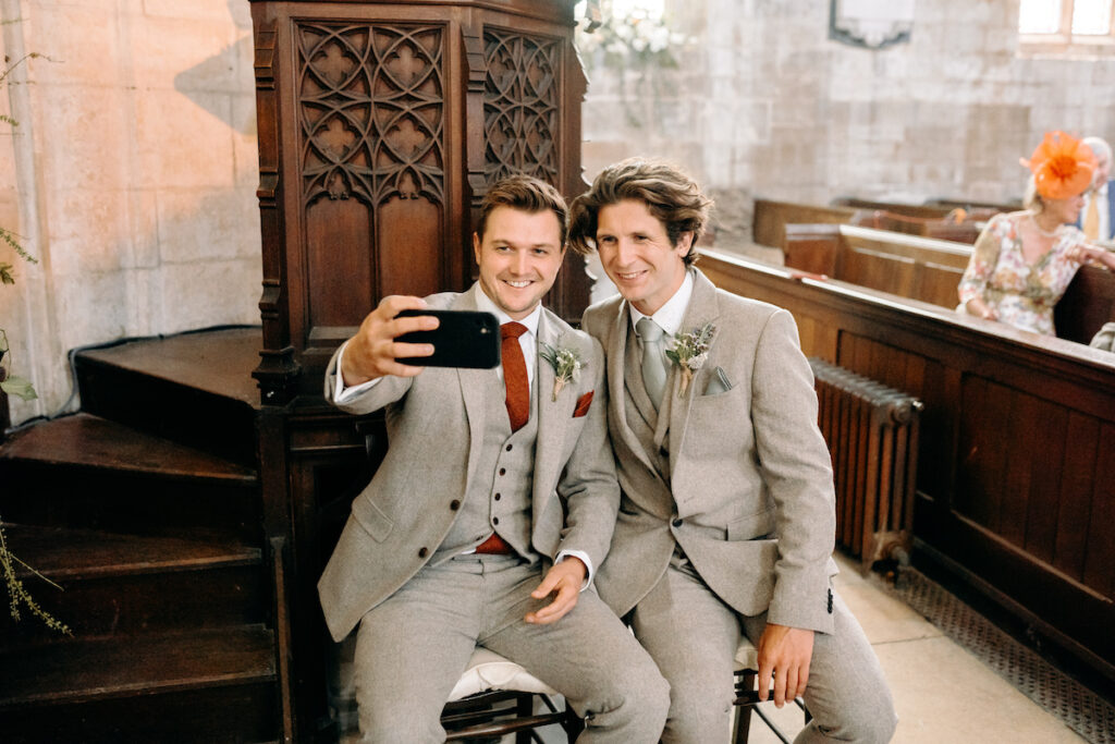 church wedding photography in leadenham, lincolnshire