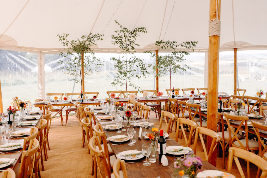 diy marquee wedding styling inspiration