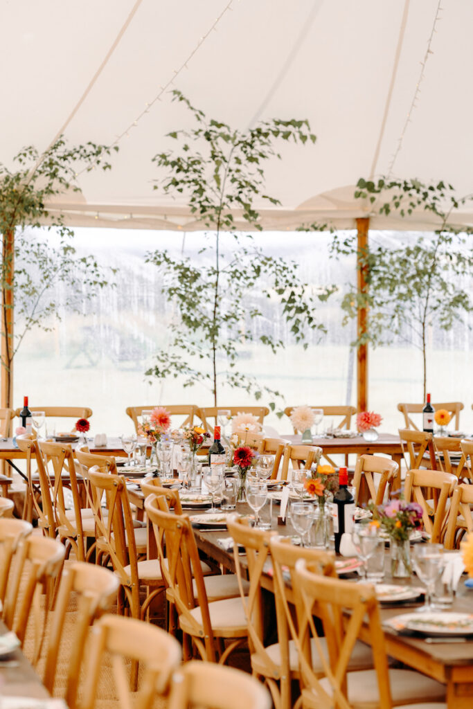 diy marquee wedding styling inspiration