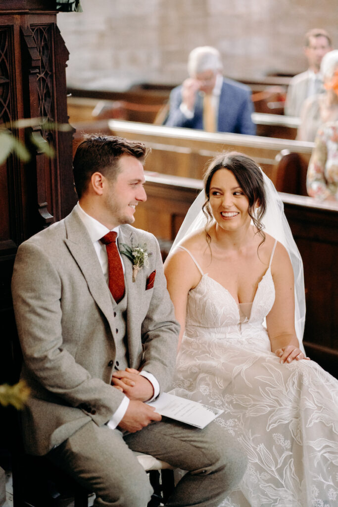 church wedding photography in leadenham, lincolnshire