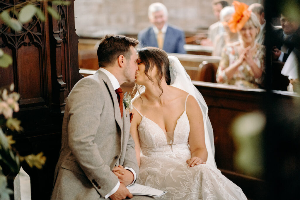church wedding photography in leadenham, lincolnshire