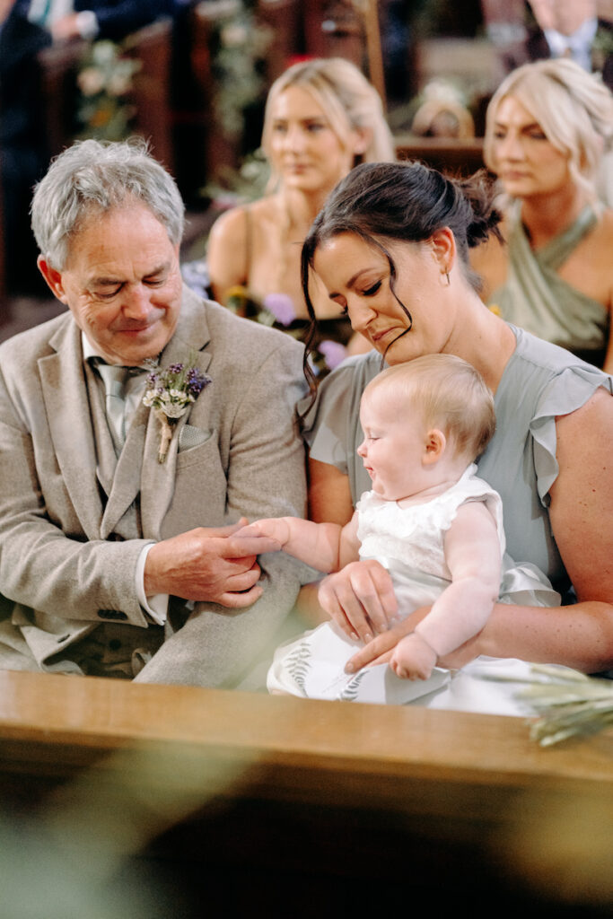 church wedding photography in leadenham, lincolnshire
