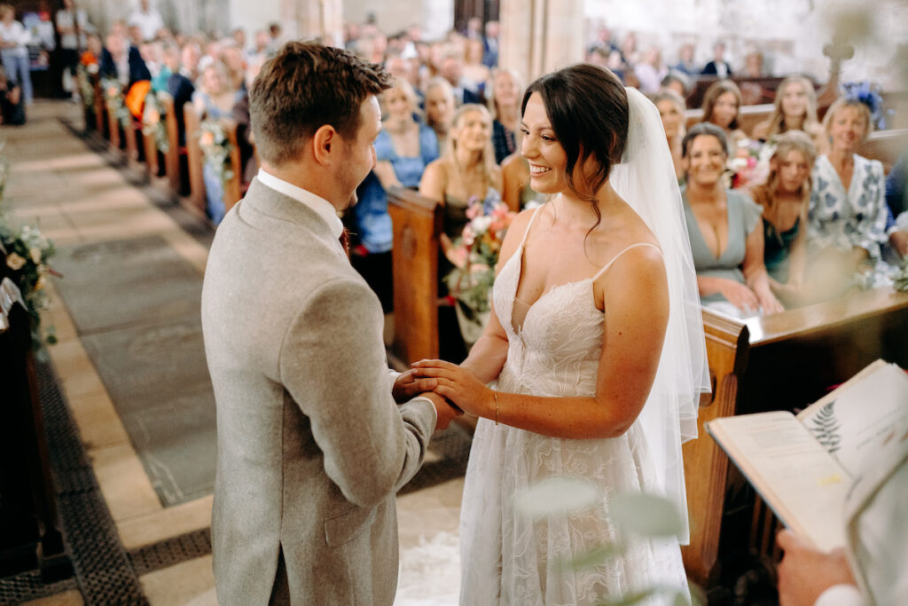 church wedding photography in leadenham, lincolnshire