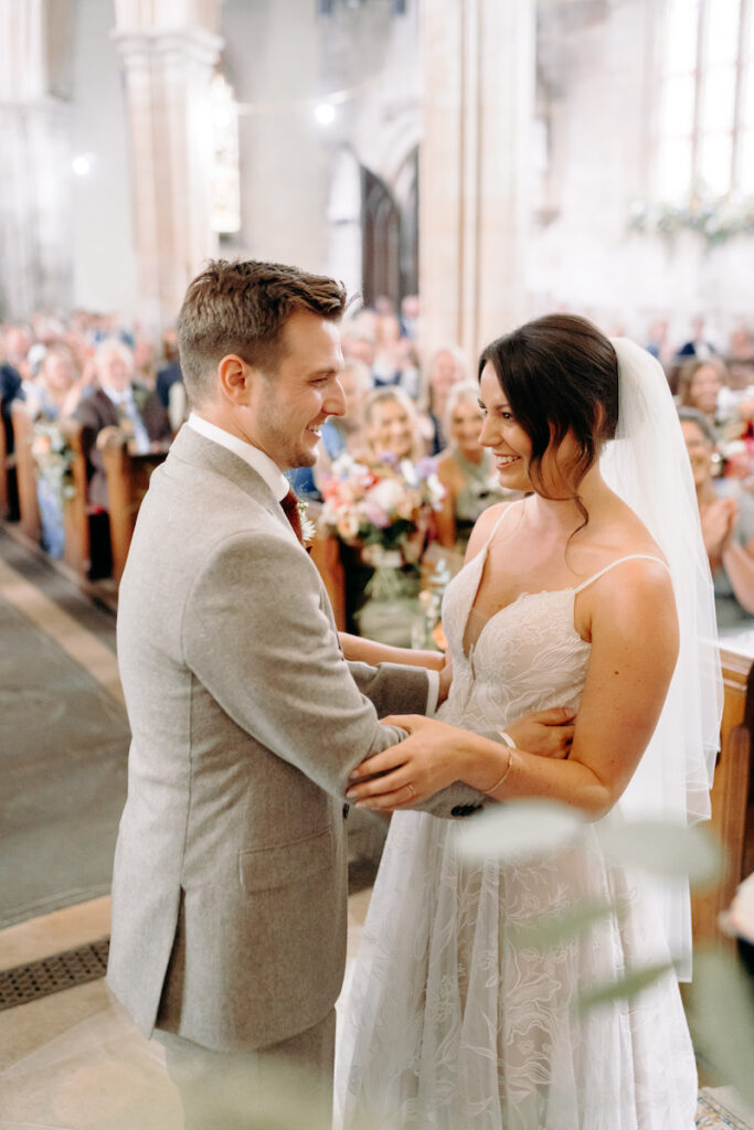 church wedding photography in leadenham, lincolnshire
