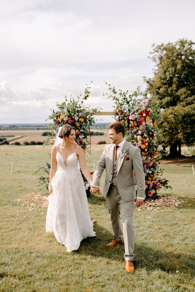 natural wedding photography at lincolnshire diy wedding