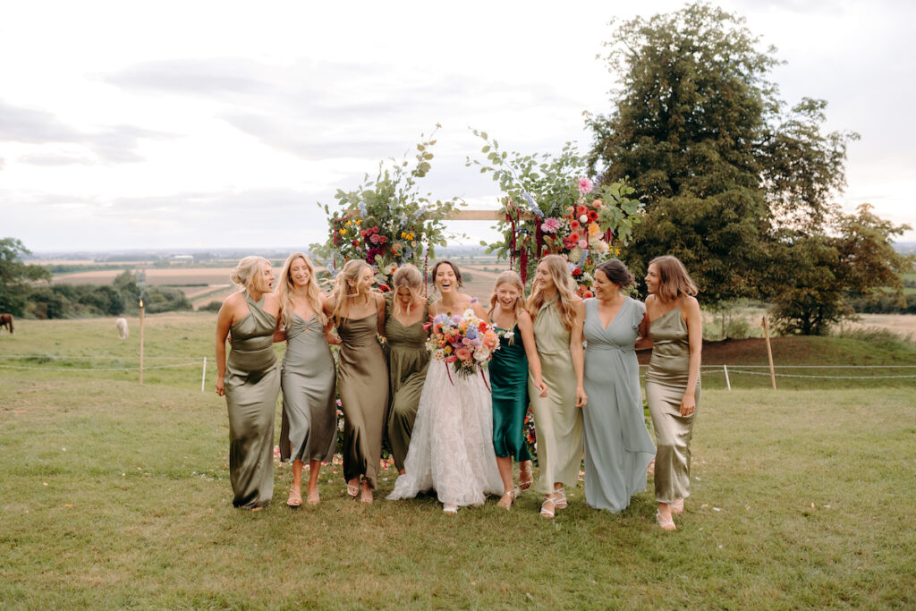natural wedding photography at lincolnshire diy wedding