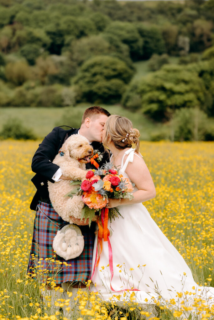 Eyam Hall Wedding Photography dog friendly wedding venue