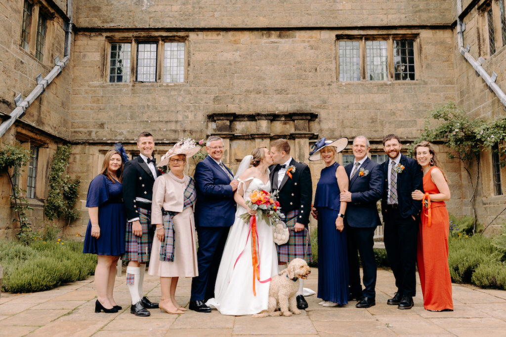 natural wedding photographer in the peak district, at eyam hall weddings