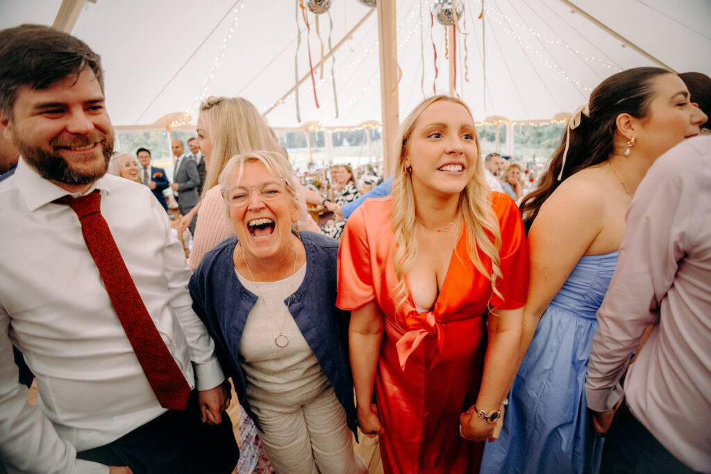 scottish ceilidh at a peak district wedding, fun wedding photographer