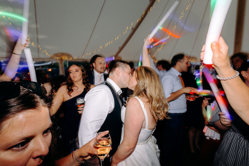 backchat brass fun dance floor wedding photography at eyam hall weddings