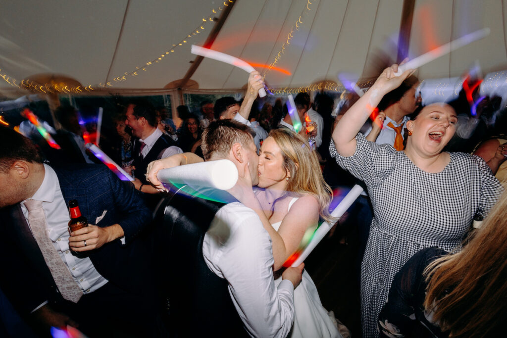 backchat brass fun dance floor wedding photography at eyam hall weddings