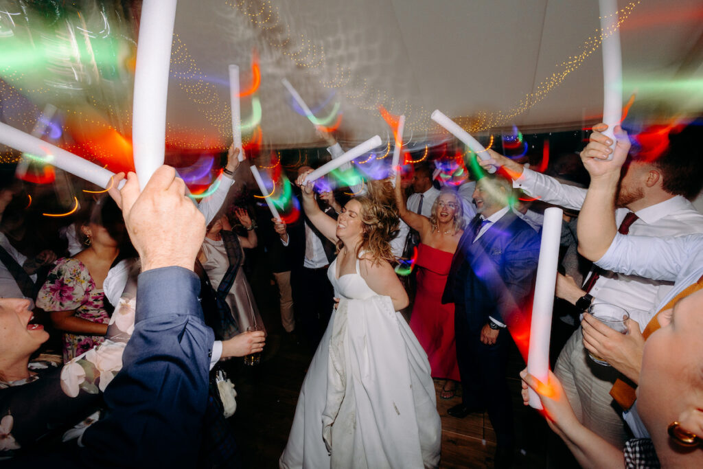 backchat brass fun dance floor wedding photography at eyam hall weddings
