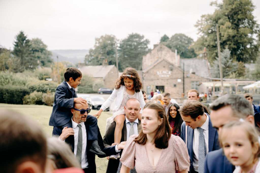 natural wedding photography in derbyshire