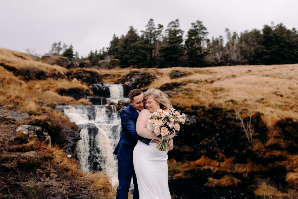 natural elopement photography on isle of skye