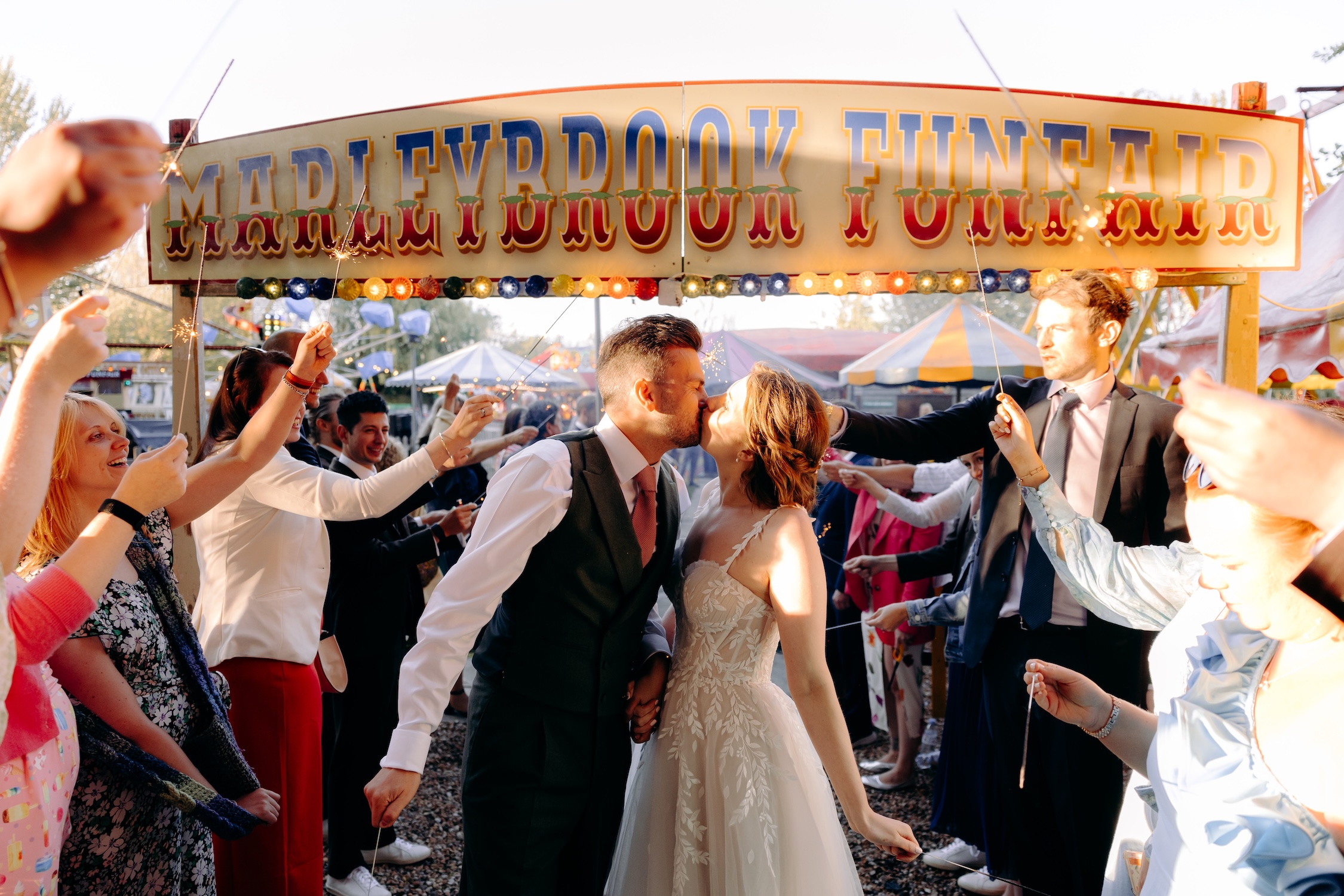 marleybrook house fairground wedding photography