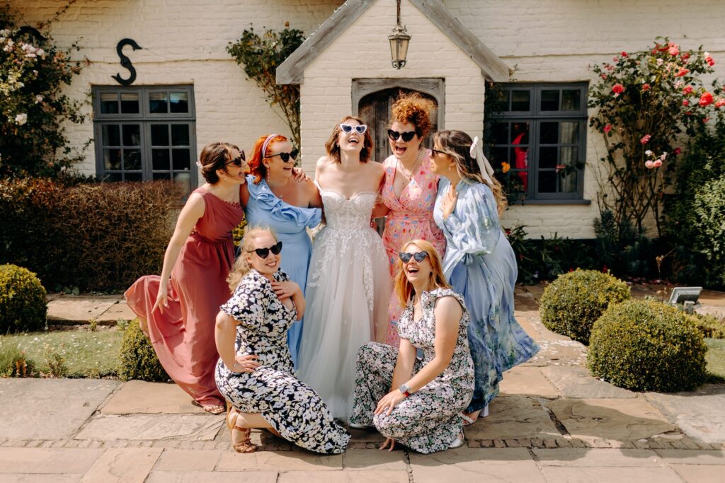 natural wedding photography in kent at marleybrook house