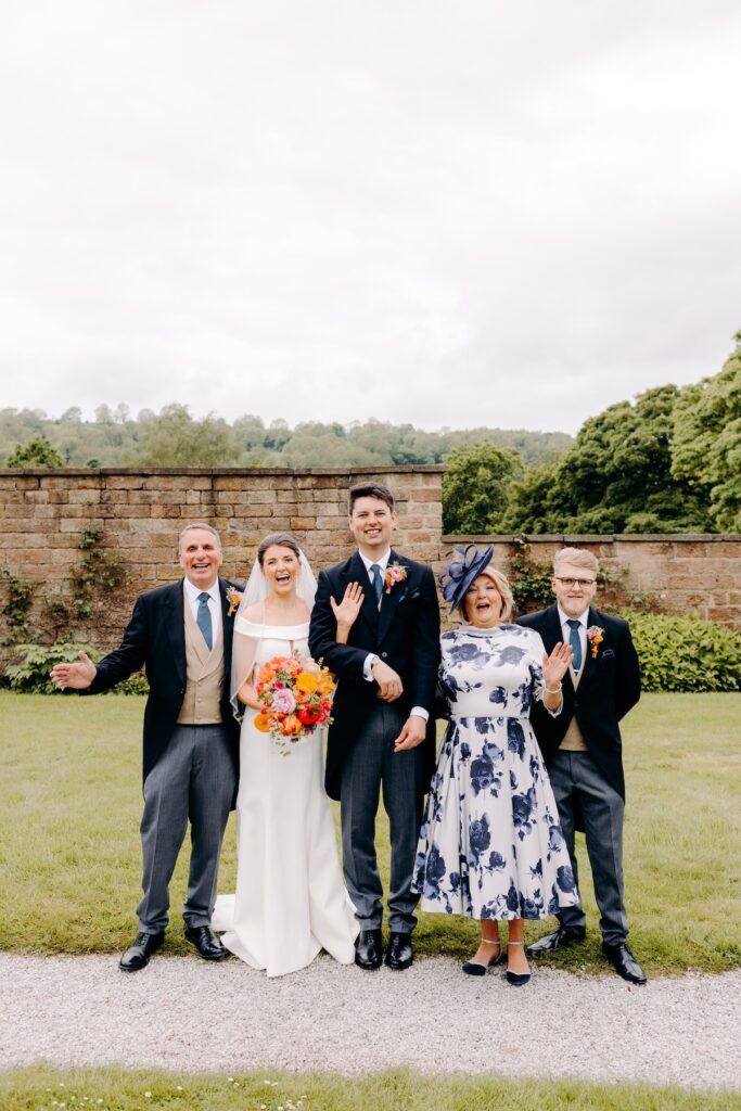 natural wedding photography at oakhill cromford, matlock wedding venue