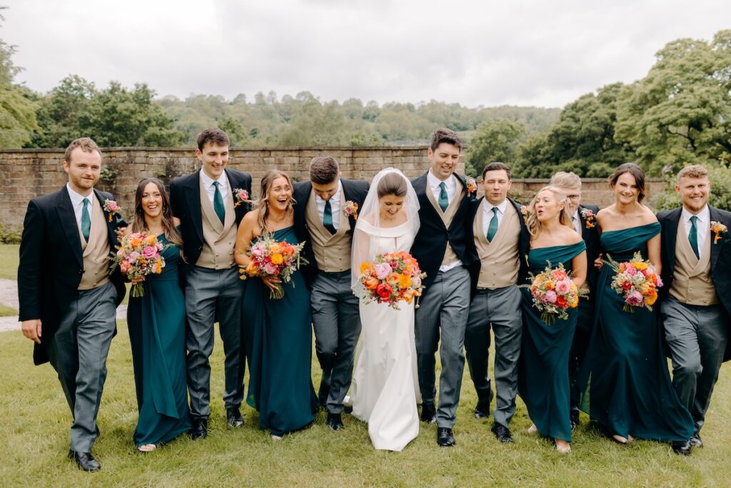 natural wedding photography at oakhill cromford, matlock wedding venue