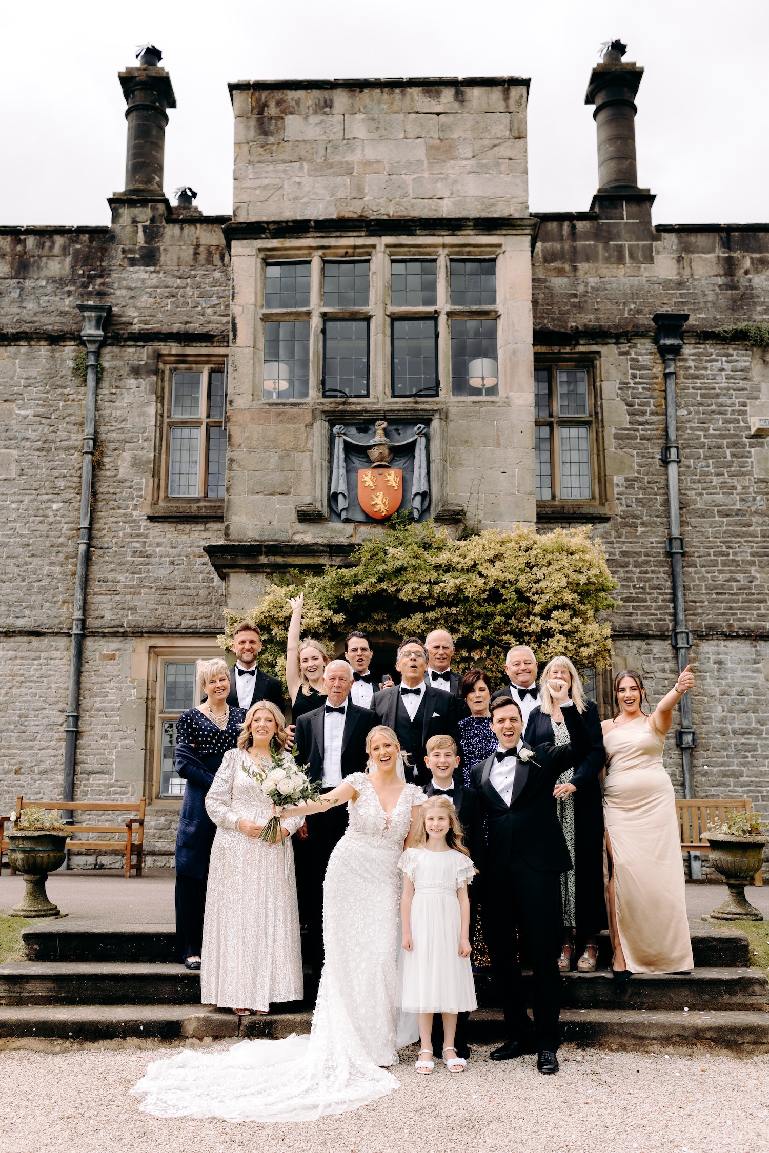 tissington hall ashbourne wedding photography