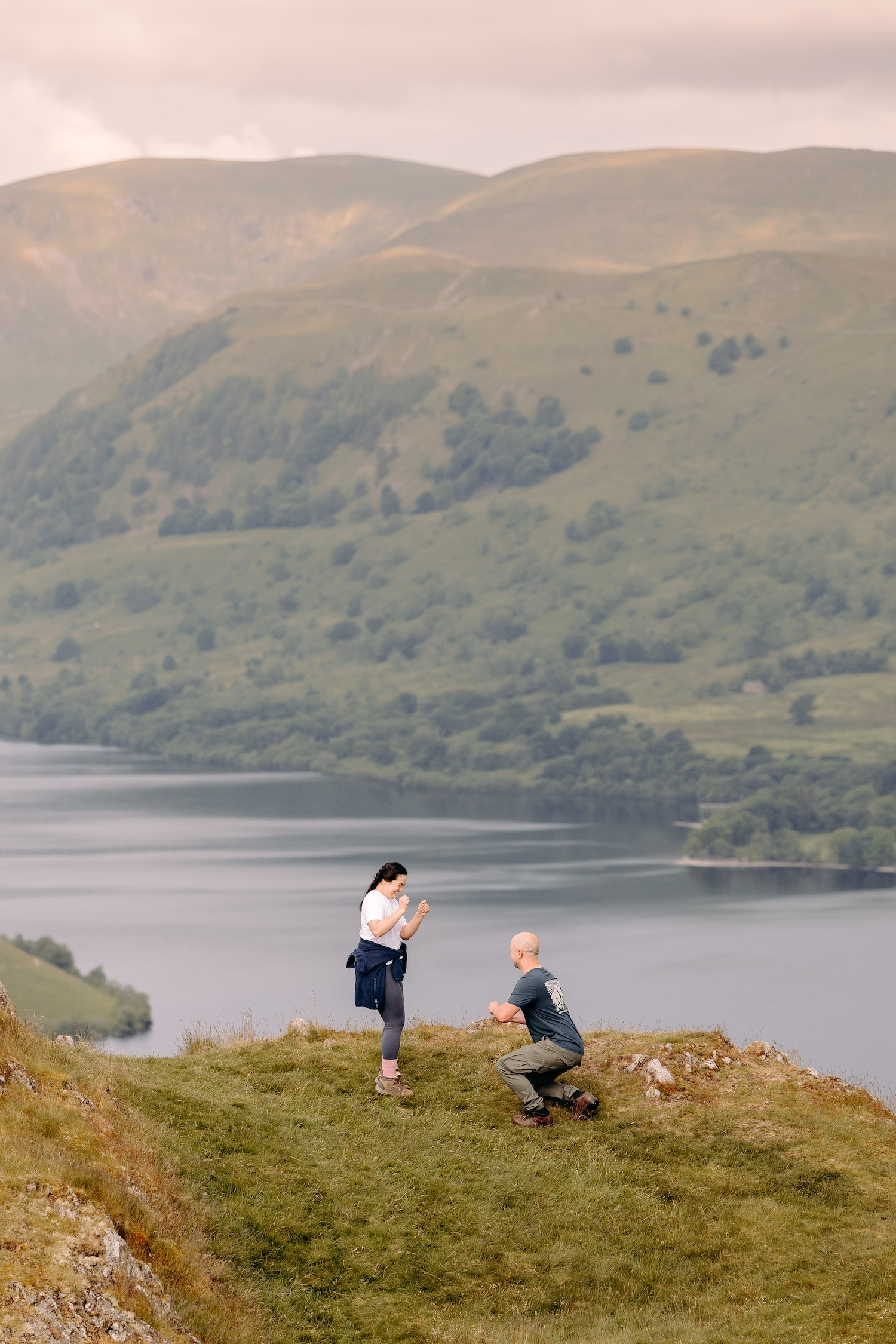 secret proposal photography in the lake district national park