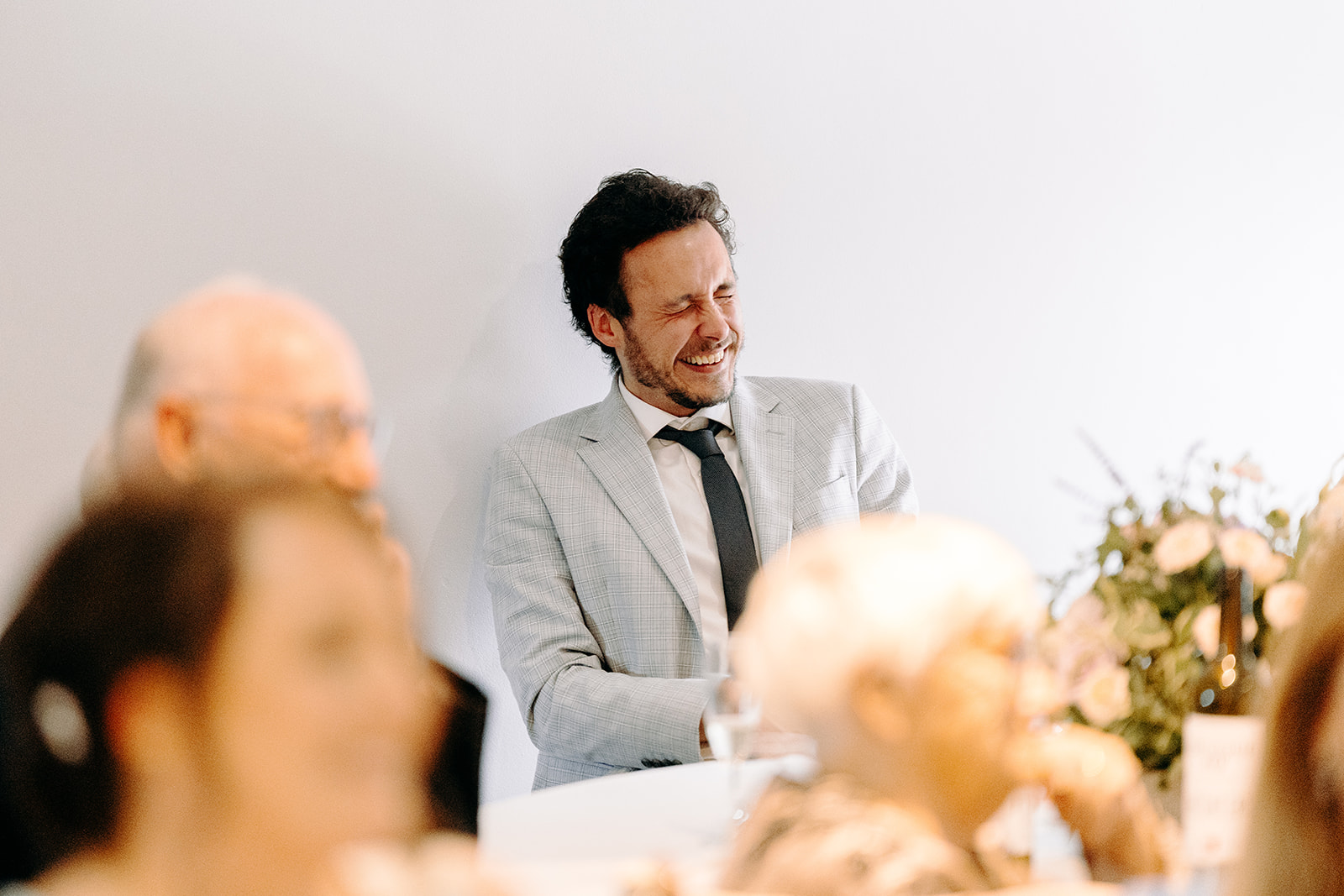 Fun, candid wedding photography at Darwin Lakes, a Peak District wedding venue.
